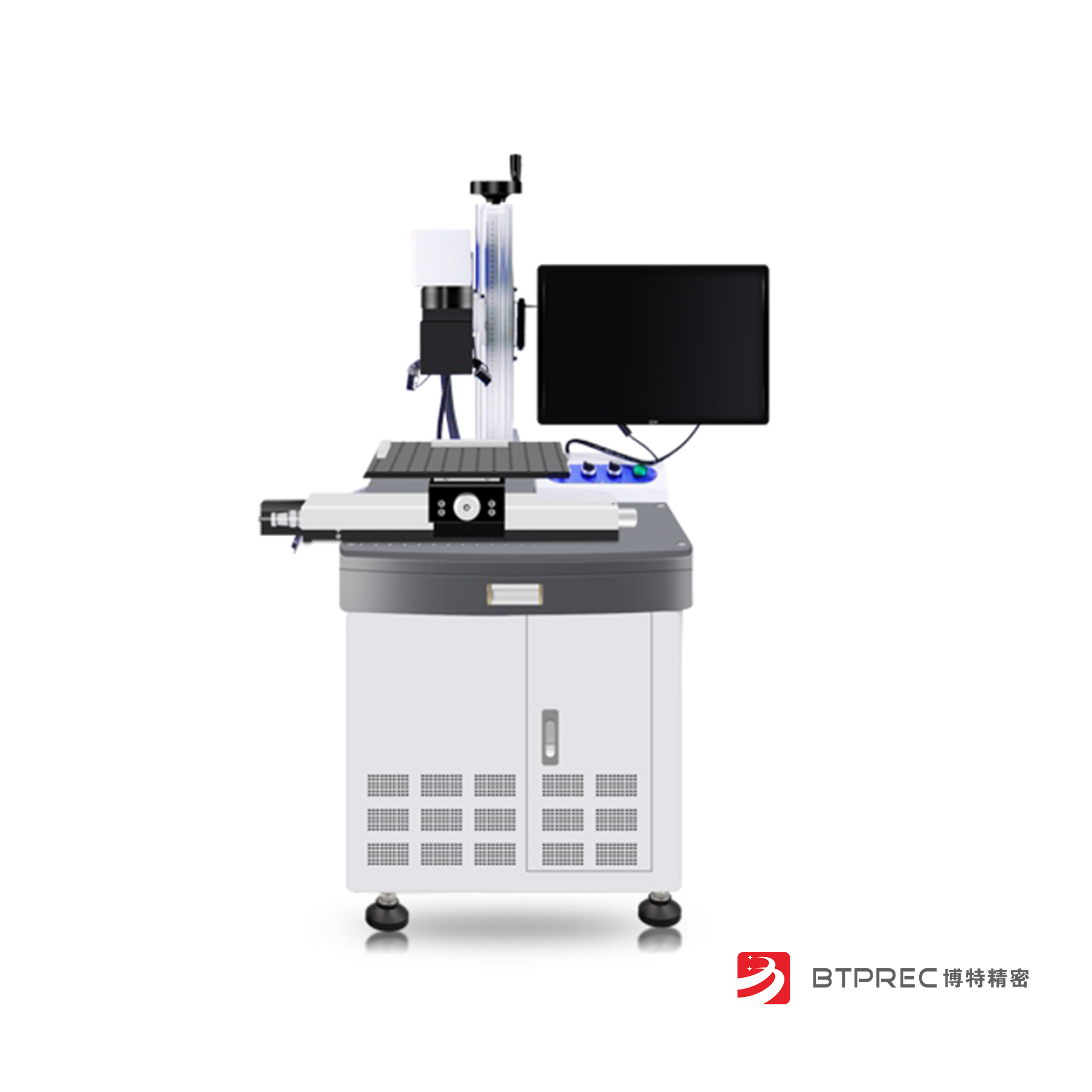 博特精密 CCD 視覺定位激光打標機價格_高精度自動定位打標機報價